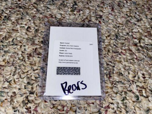 Justin Fields [Patch Autograph] #203