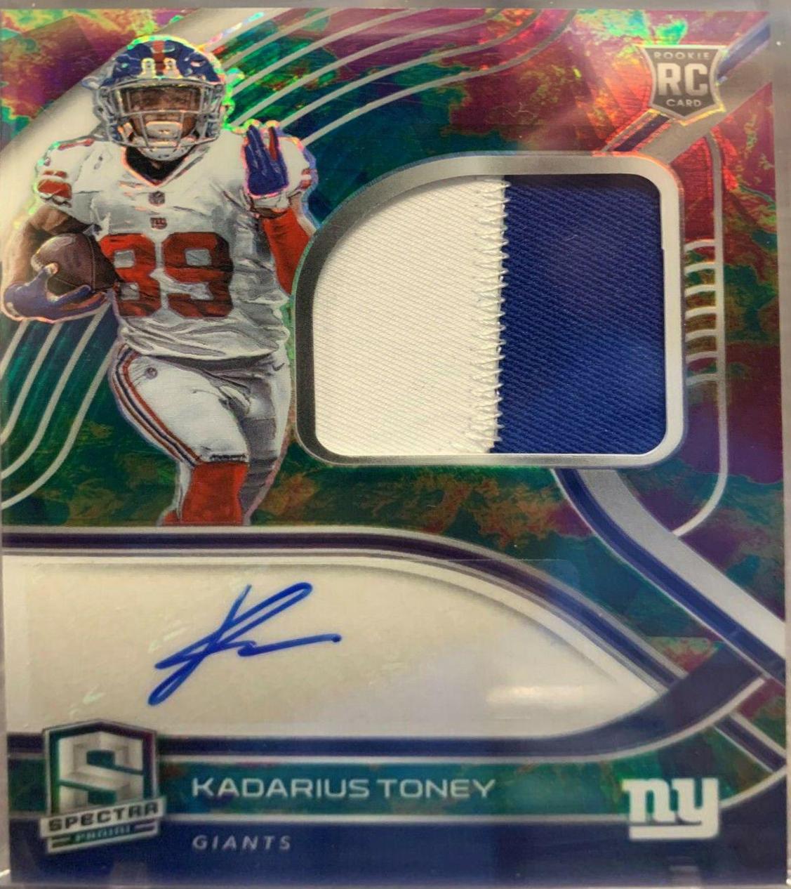 Kadarius Toney [Patch Autograph Celestial] #213