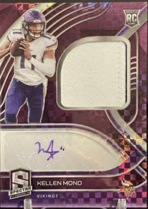 Kellen Mond [Patch Autograph Neon Purple] #206
