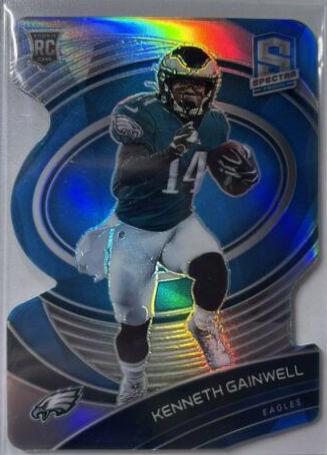 Kenneth Gainwell [Blue Die Cut] #152