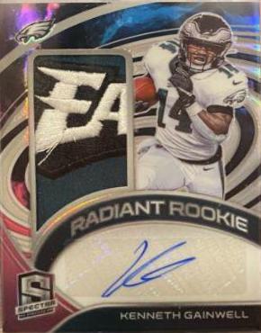 Kenneth Gainwell [Patch Autograph Nebula] #217
