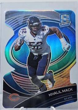 Khalil Mack [Blue Die Cut] #18