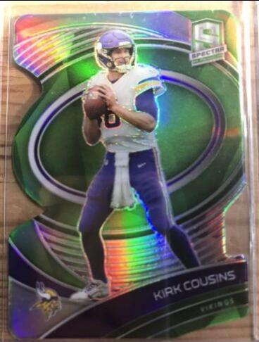 Kirk Cousins [Green Die Cut] #63