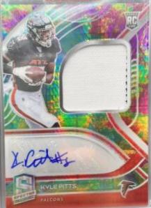 Kyle Pitts [Patch Autograph Celestial] #216