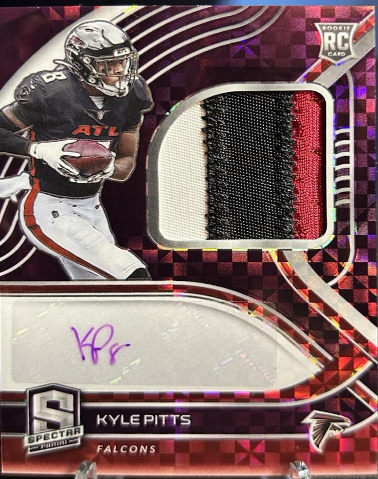 Kyle Pitts [Patch Autograph Neon Purple] #216