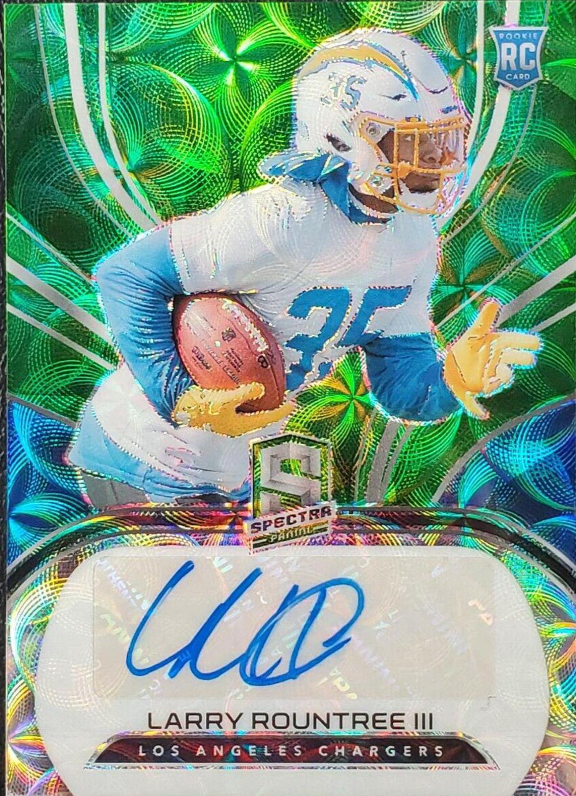 Larry Rountree III [Autograph Neon Green] #266