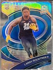 Larry Rountree III [Blue Die Cut] #178