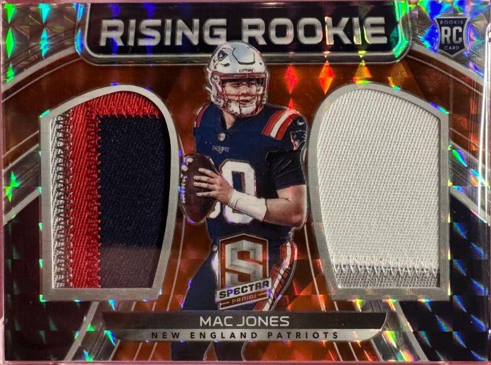 Mac Jones [Patch Autograph Neon Orange] #205