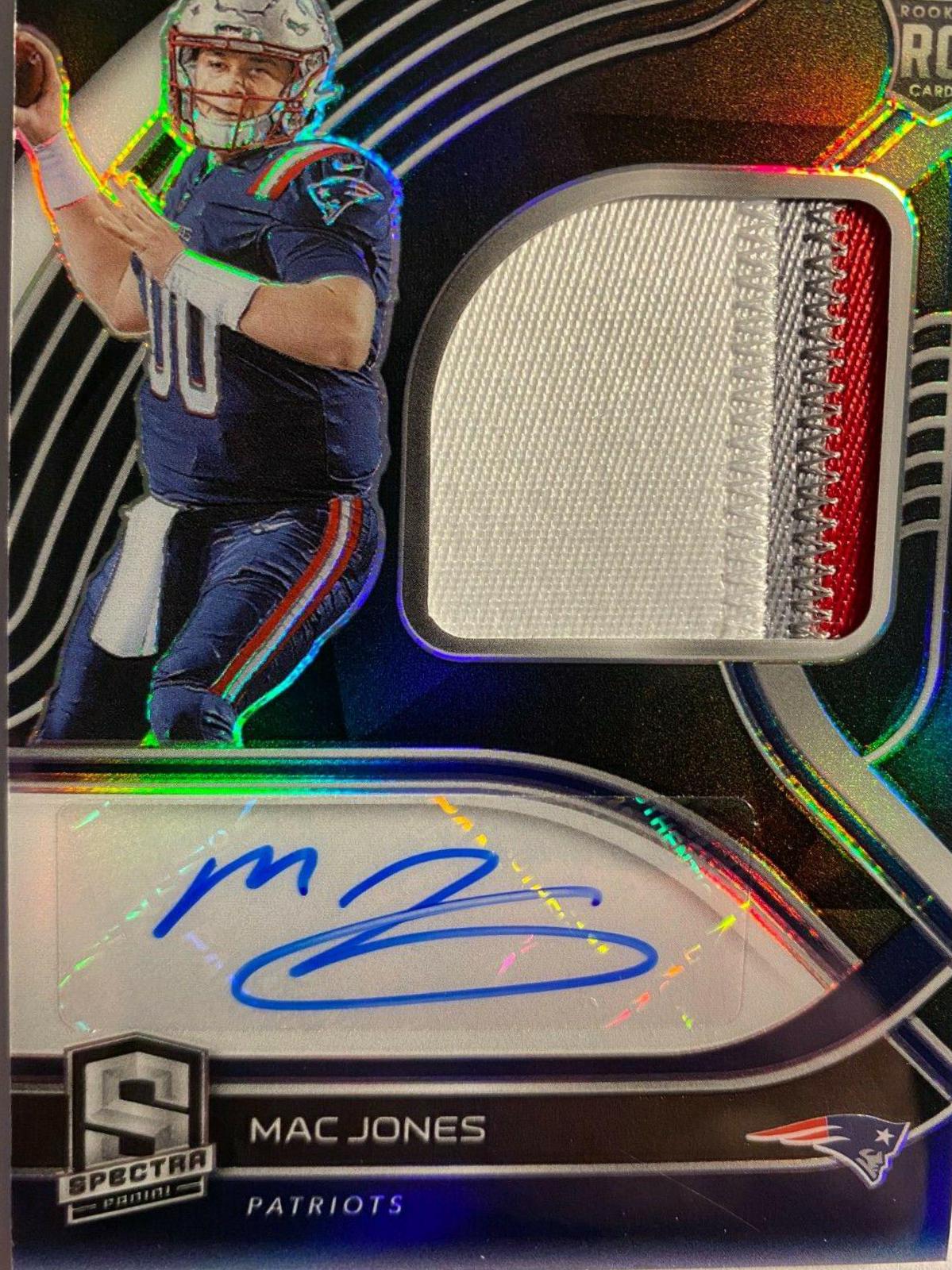 Mac Jones [Patch Autograph] #205