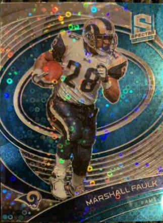 Marshall Faulk [Blue] #116