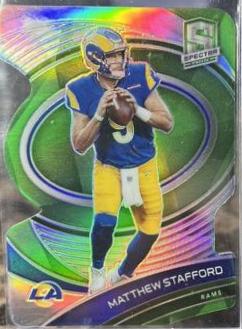 Matthew Stafford [Green Die Cut] #54
