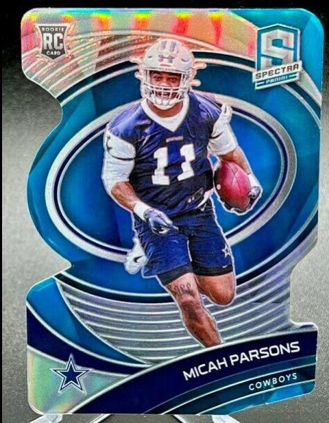 Micah Parsons [Blue Die Cut] #185