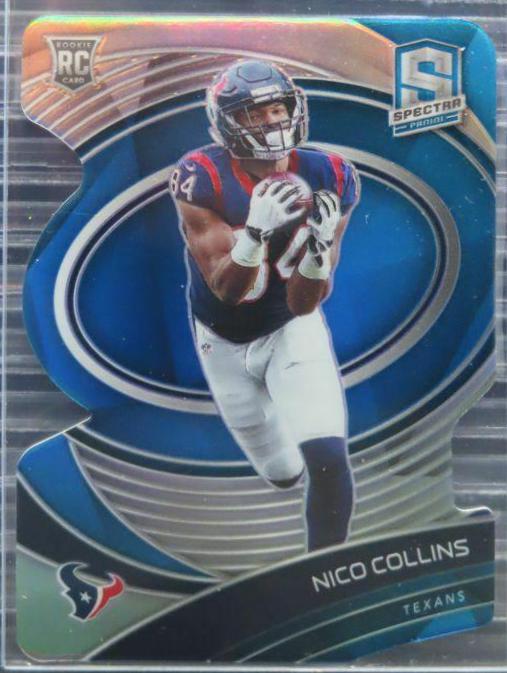 Nico Collins [Blue Die Cut] #165