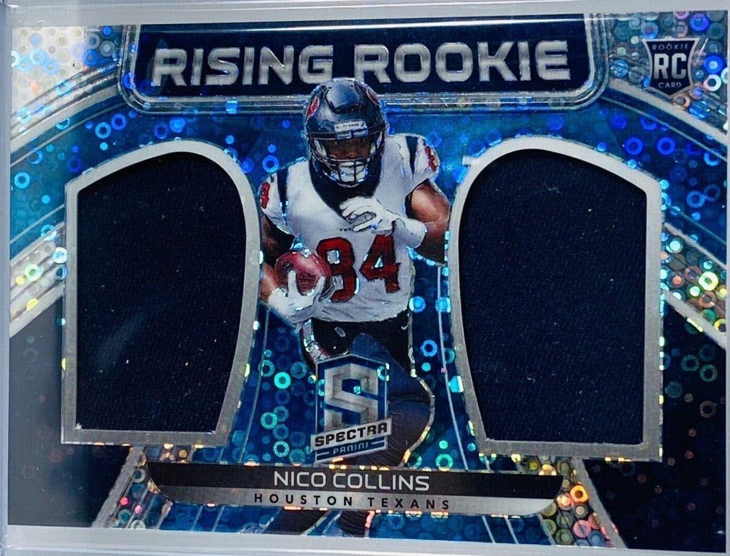 Nico Collins [Patch Autograph Neon Blue] #229