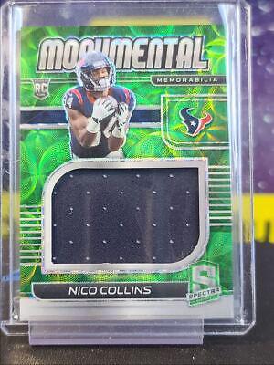 Nico Collins [Patch Autograph Neon Green] #229