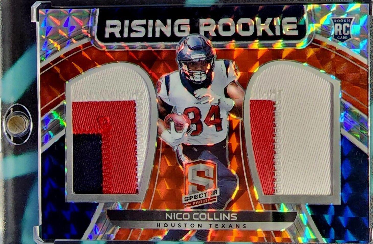 Nico Collins [Patch Autograph Neon Marble] #229