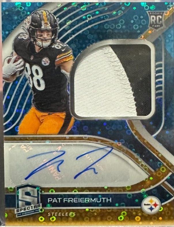 Pat Freiermuth [Patch Autograph Neon Blue] #230