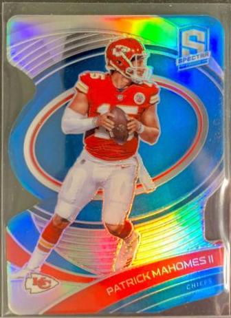 Patrick Mahomes II [Blue Die Cut] #126