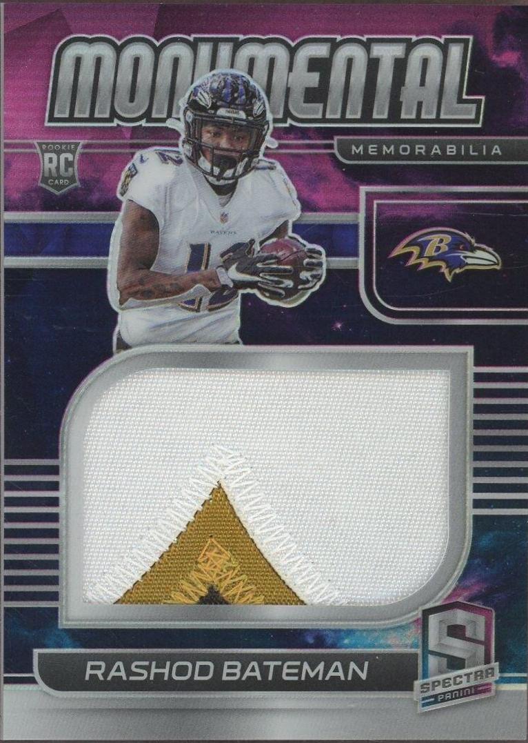 Rashod Bateman [Patch Autograph Nebula] #214
