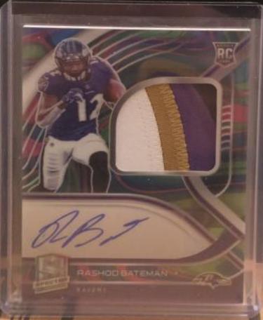 Rashod Bateman [Patch Autograph Neon Marble] #214