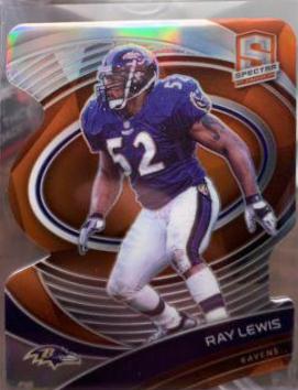 Ray Lewis [Orange Die Cut] #102