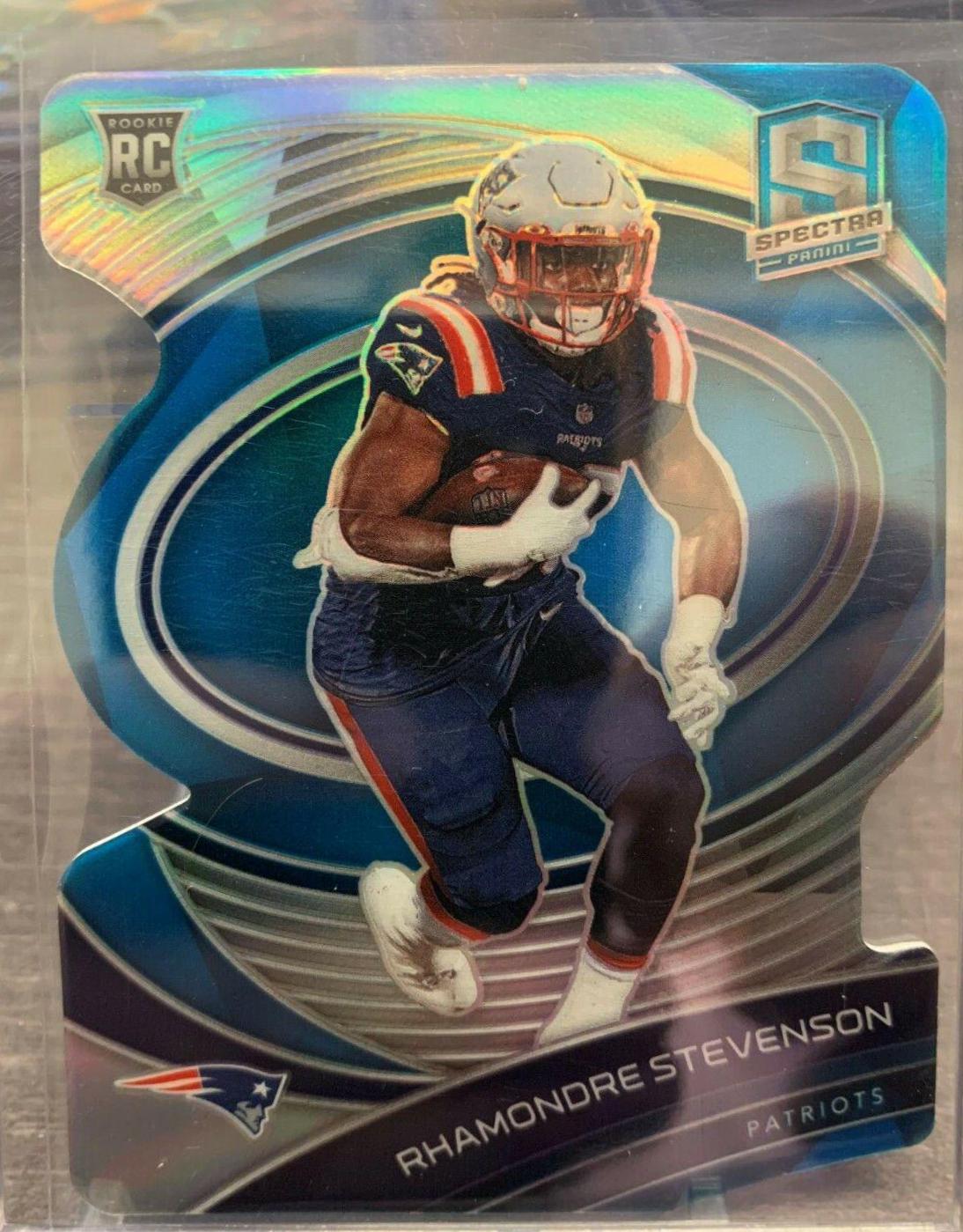 Rhamondre Stevenson [Blue Die Cut] #171