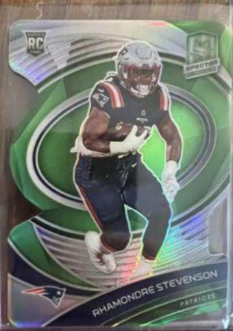 Rhamondre Stevenson [Green Die Cut] #171