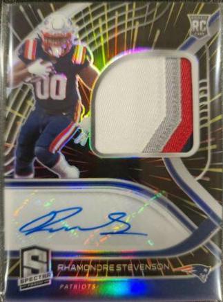 Rhamondre Stevenson [Patch Autograph Hyper] #233