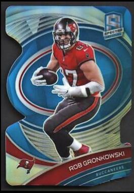 Rob Gronkowski [Blue Die Cut] #94
