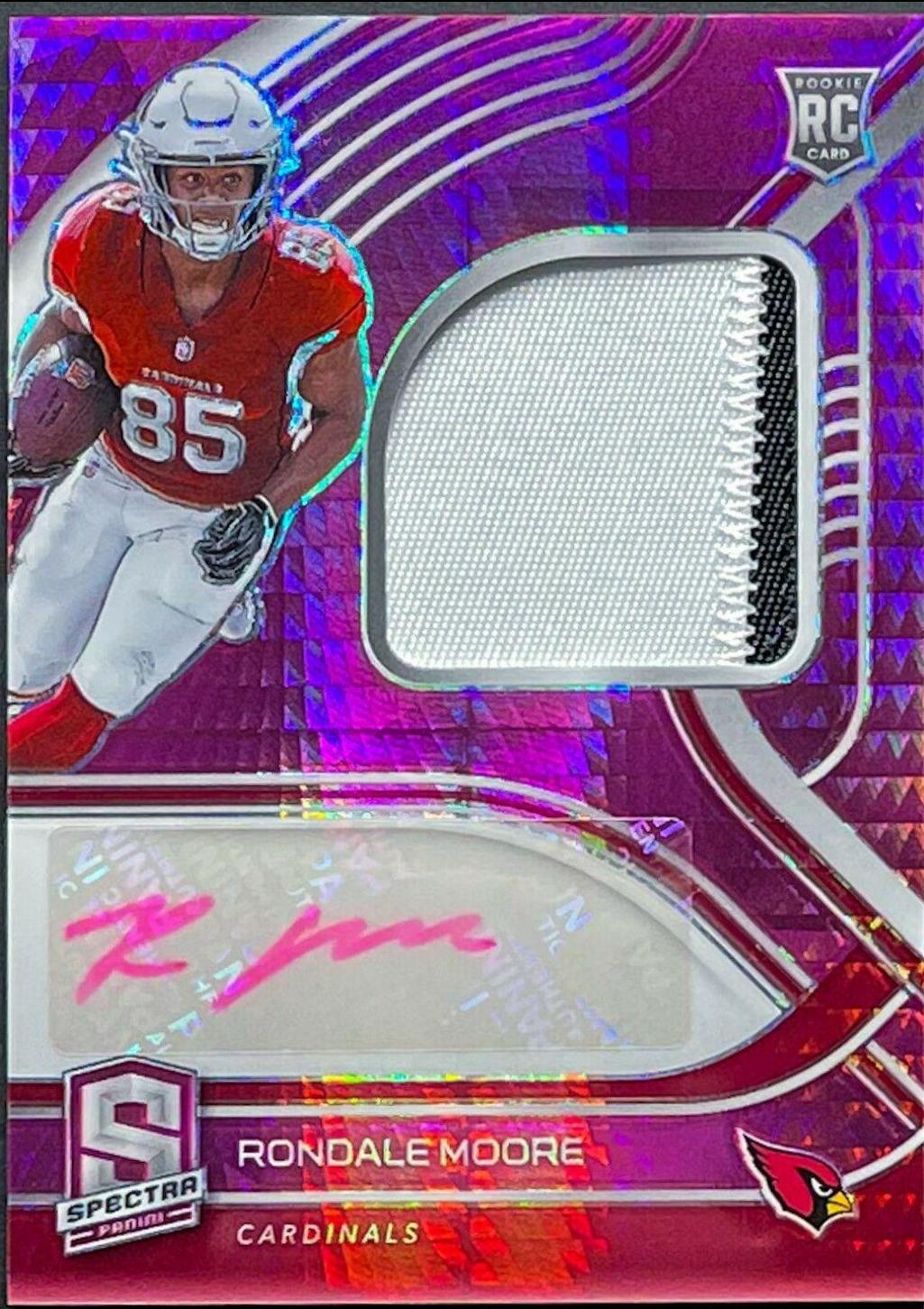 Rondale Moore [Patch Autograph Neon Pink] #220