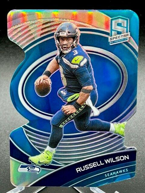 Russell Wilson [Blue Die Cut] #85