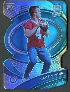 Sam Ehlinger [Blue Die Cut] #197