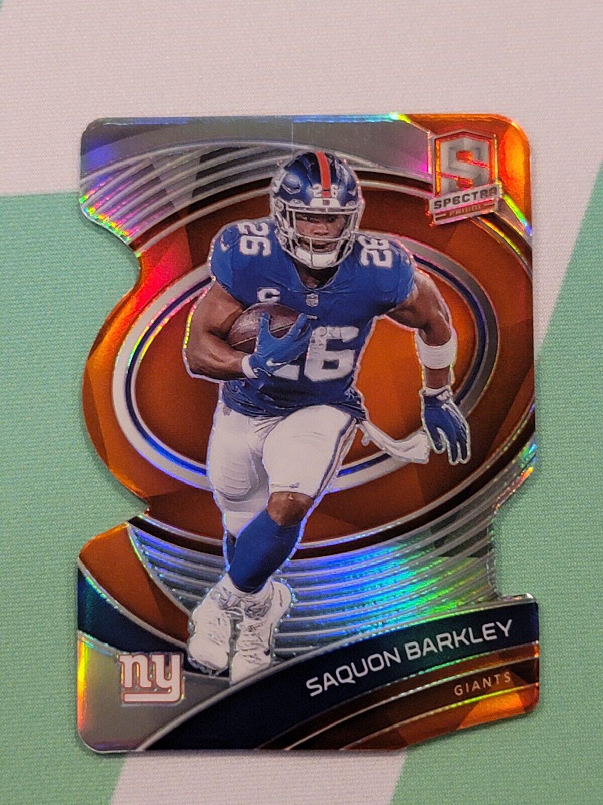 Saquon Barkley [Orange Die Cut] #75