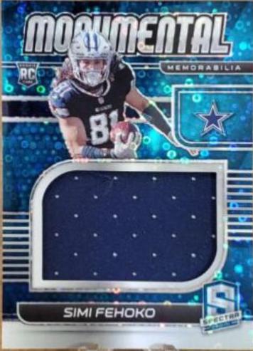 Simi Fehoko [Patch Autograph Neon Blue] #236