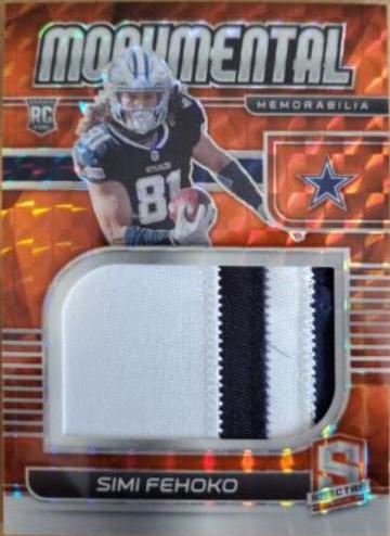 Simi Fehoko [Patch Autograph Neon Orange] #236