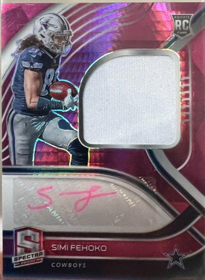 Simi Fehoko [Patch Autograph Neon Pink] #236