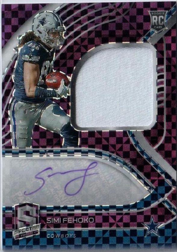 Simi Fehoko [Patch Autograph Neon Purple] #236