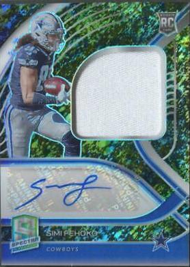 Simi Fehoko [Patch Autograph Neon Splatter] #236