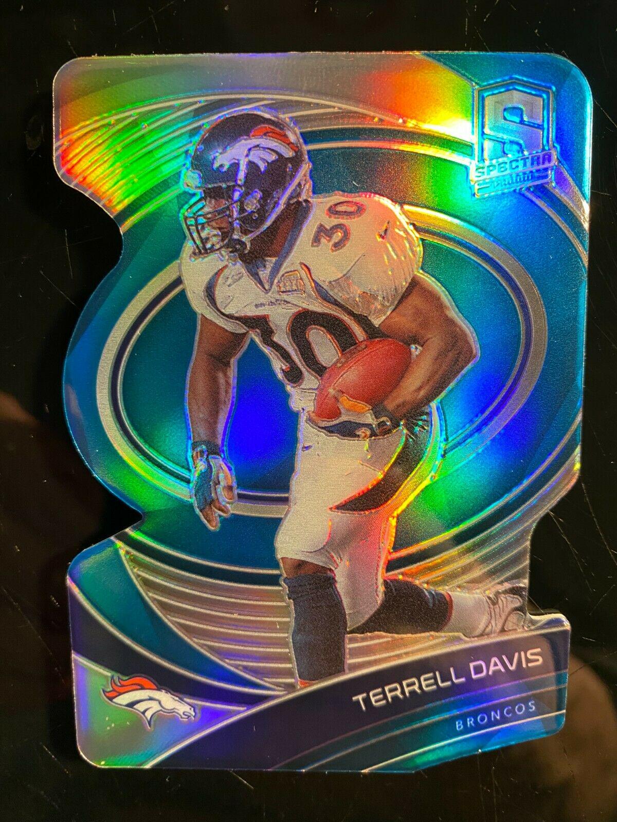 Terrell Davis [Blue Die Cut] #105