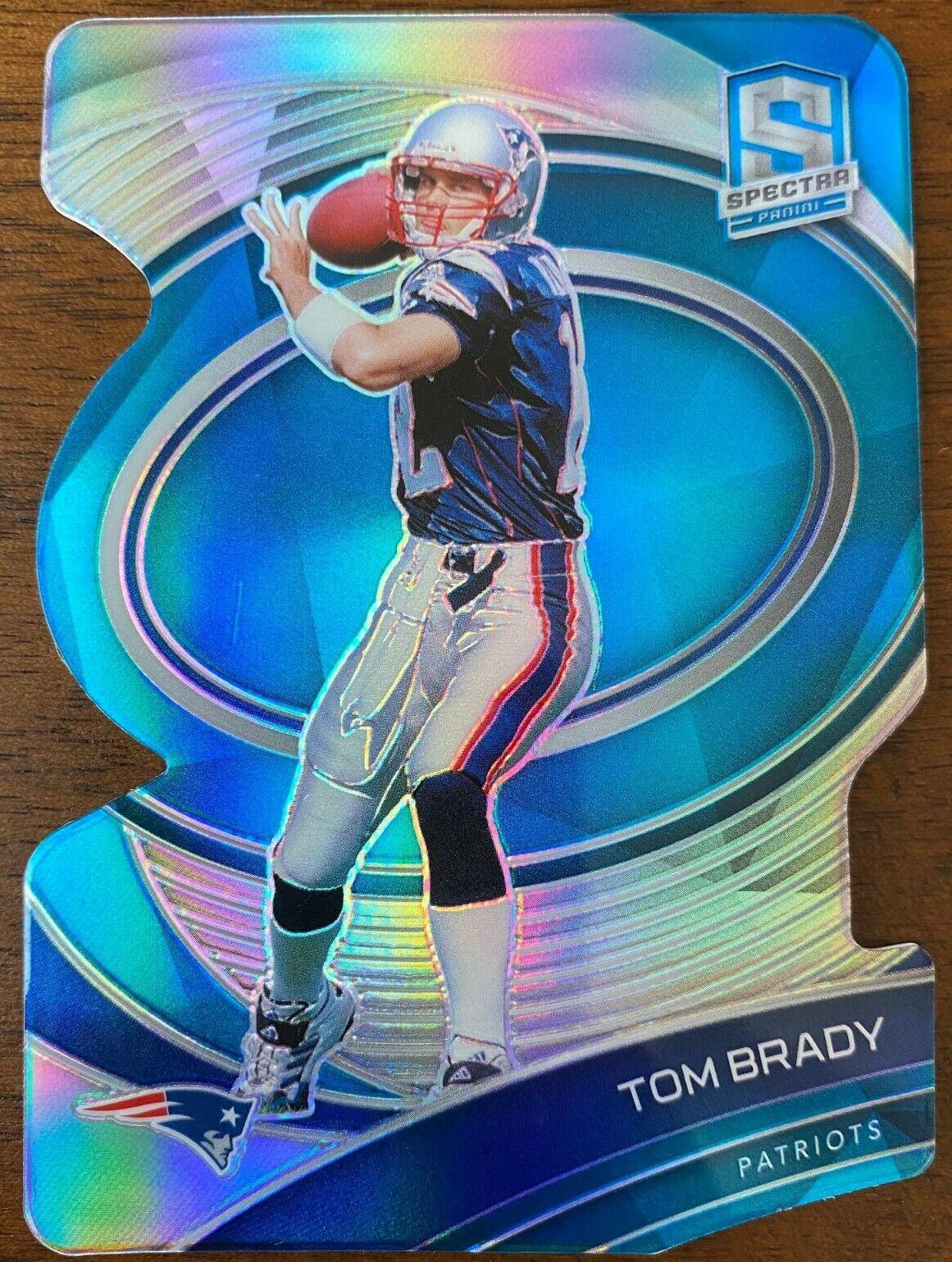 Tom Brady [Blue Die Cut] #121