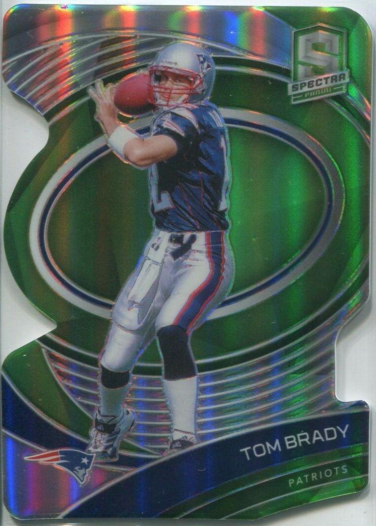 Tom Brady [Green Die Cut] #121