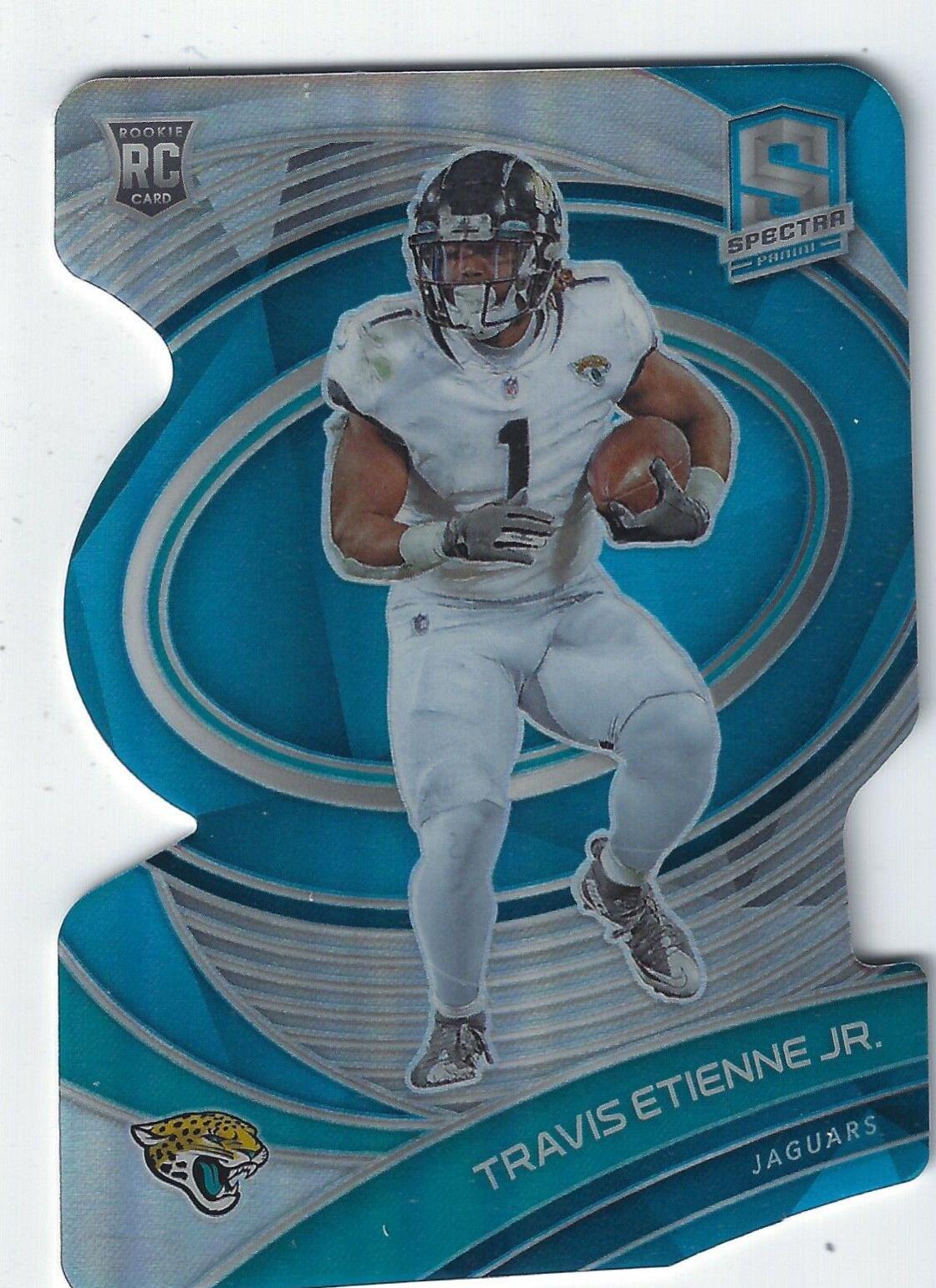 Travis Etienne Jr. [Blue Die Cut] #143