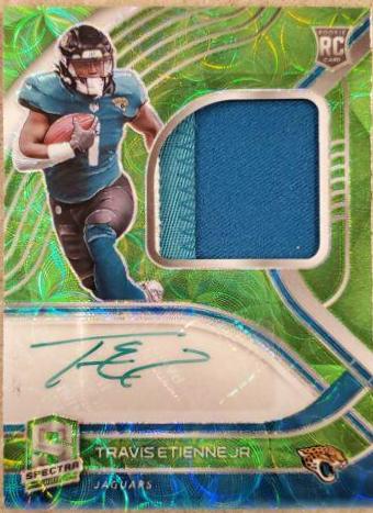 Travis Etienne Jr. [Patch Autograph Neon Green] #208