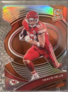 Travis Kelce [Orange Die Cut] #48