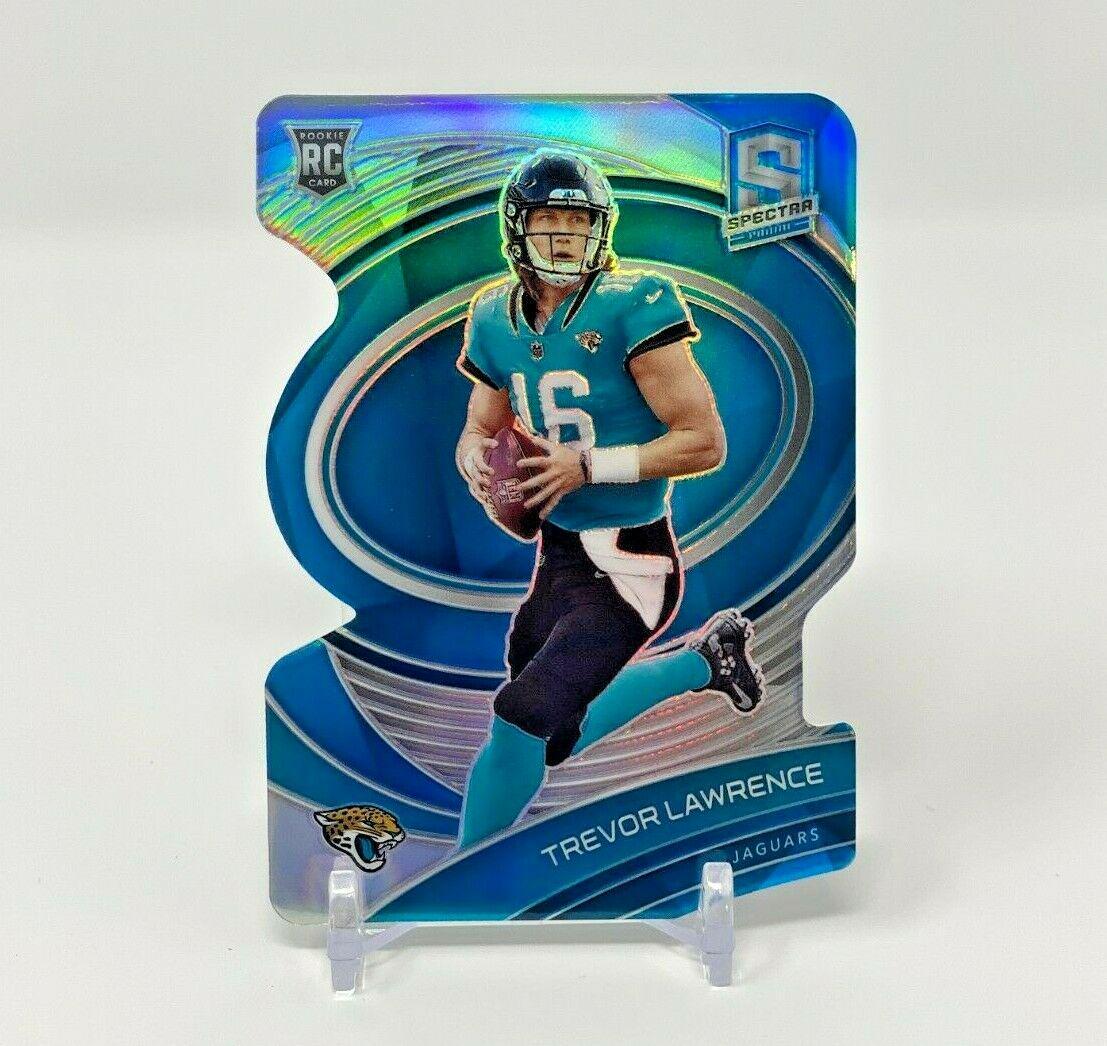 Trevor Lawrence [Blue Die Cut] #136