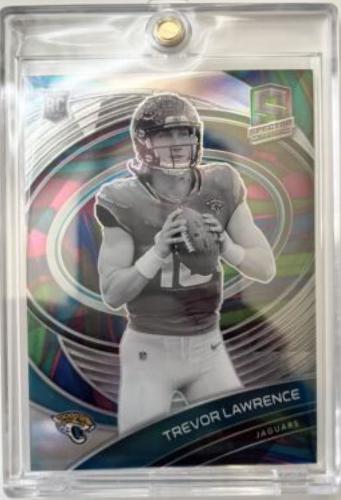 Trevor Lawrence [Patch Autograph Neon Marble] #201