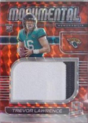 Trevor Lawrence [Patch Autograph Neon Orange] #201