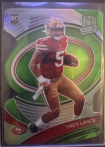 Trey Lance [Green Die Cut] #139