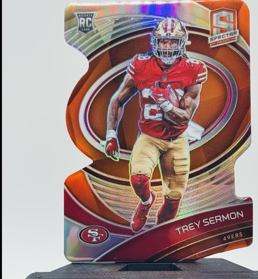 Trey Sermon [Orange Die Cut] #164