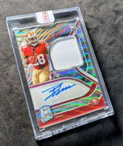 Trey Sermon [Patch Autograph Psychedelic] #228